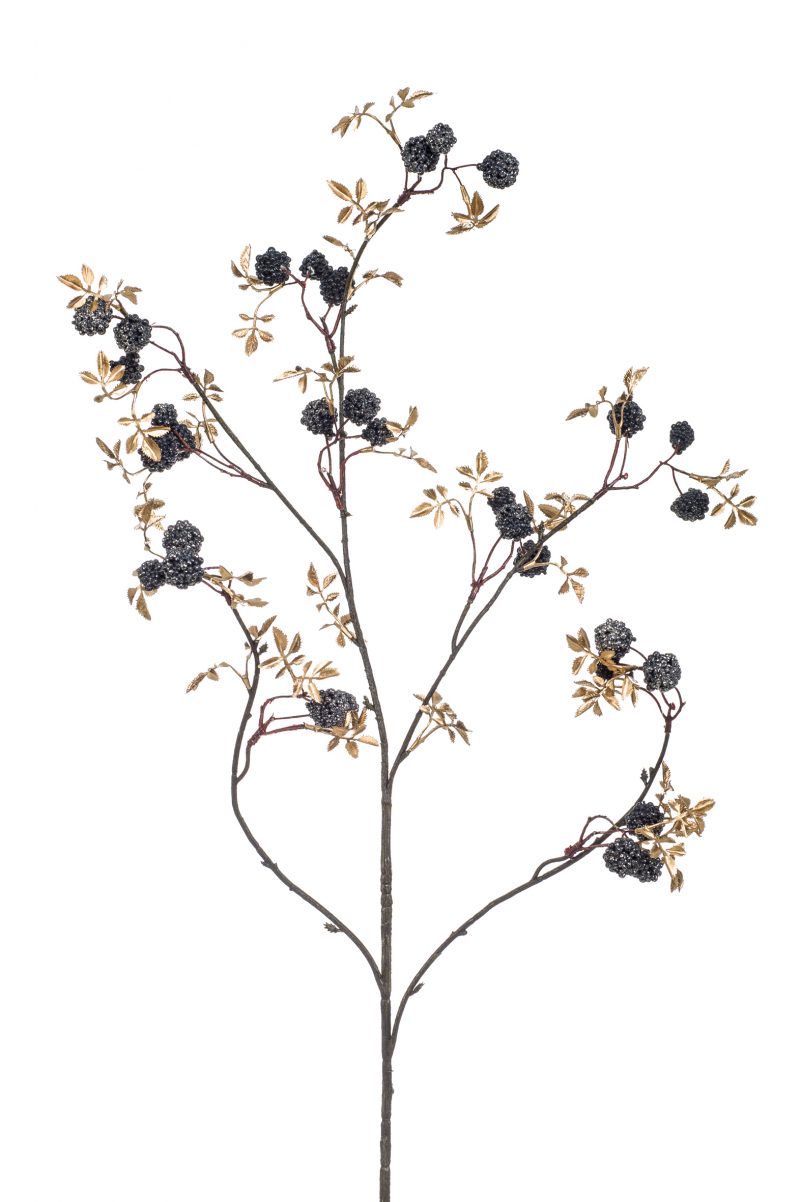 Moerbeitak-zwart-goud-115cm-kunstbloem-100075