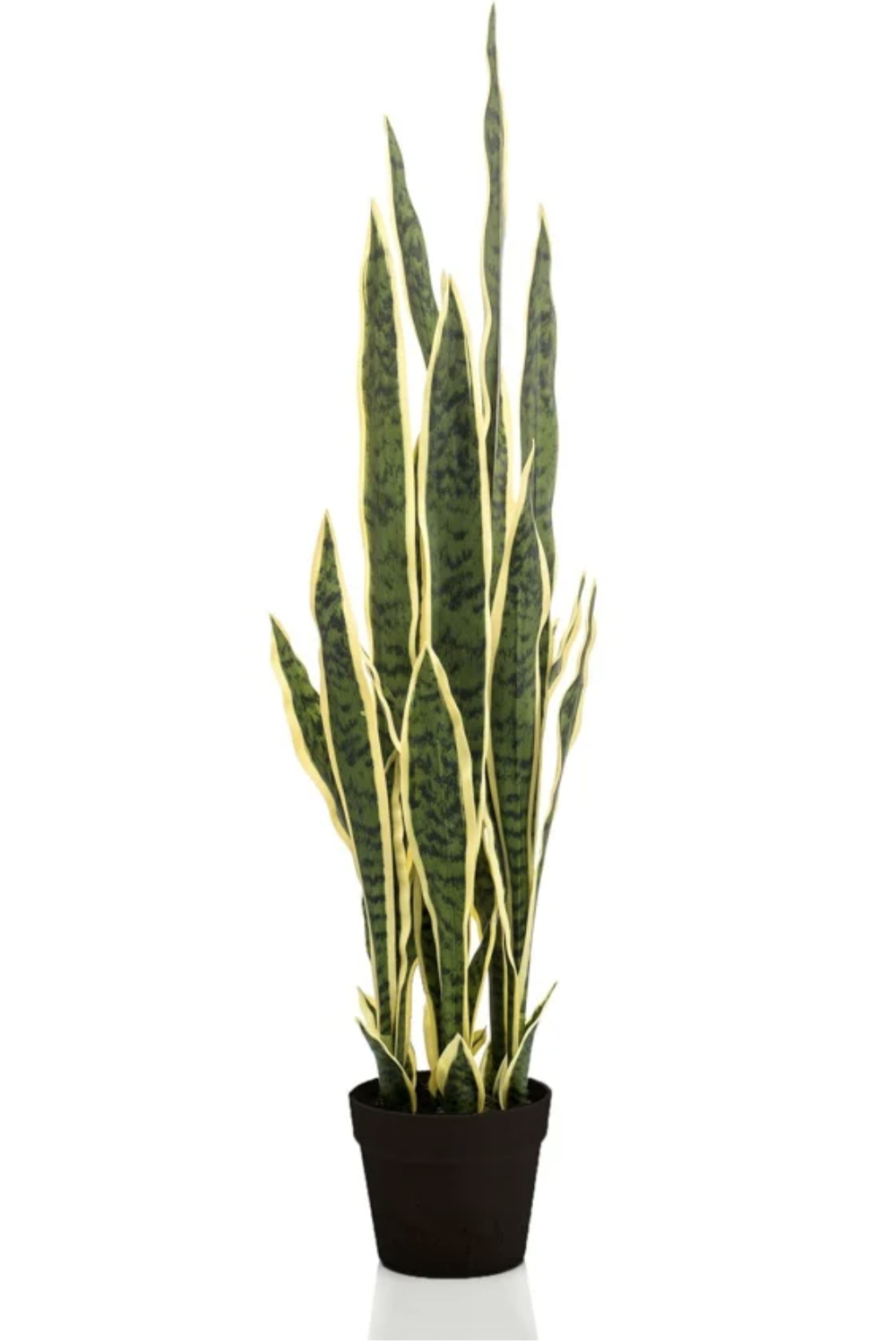 Sanseveria geel/groen 97cm kunstplant